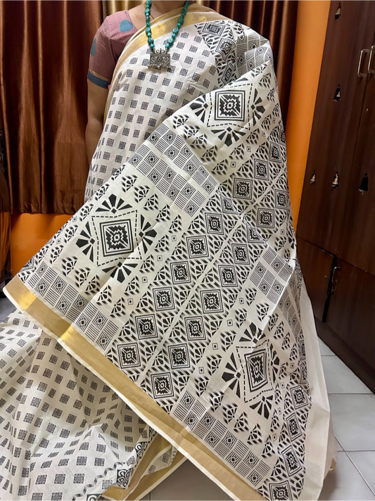 Raanchana - Kanchi  Handloom Cotton Saree