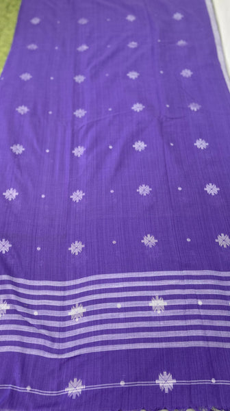 Amrutha Soft Cotton Saree - Royal Purple