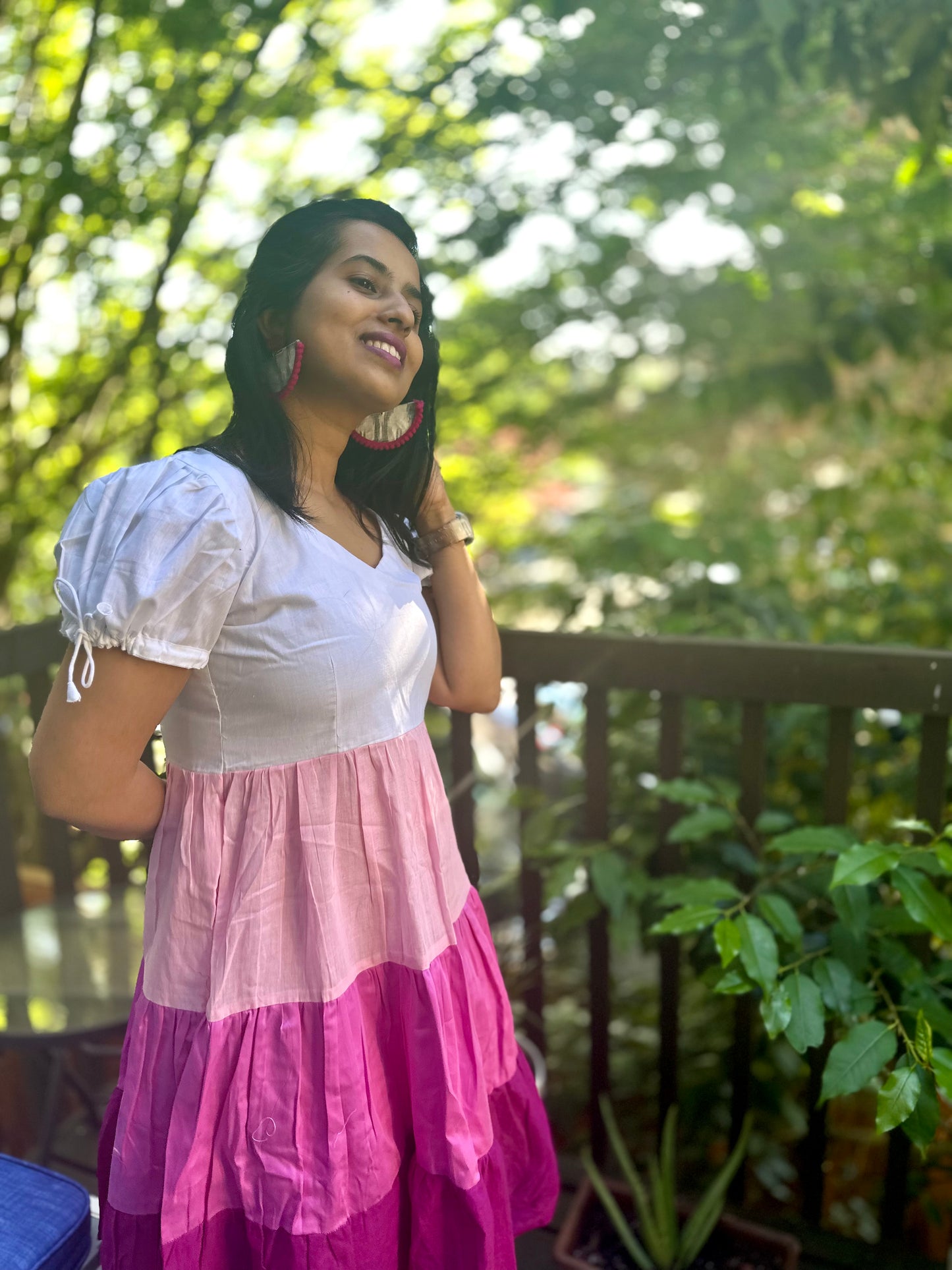 Color Block Midi Dress Part - II