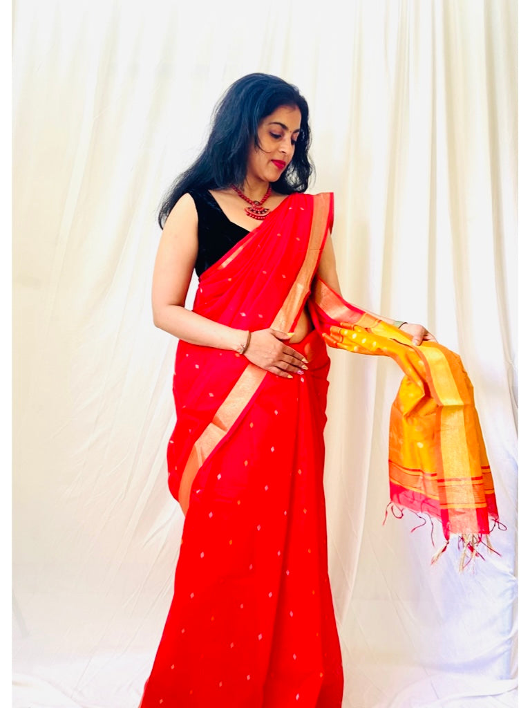 Amrutha Cotton Silk Saree