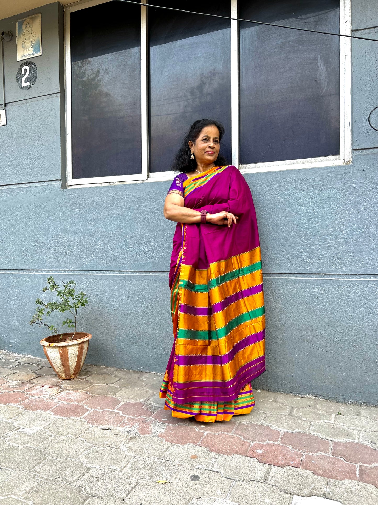 Isha Ilkal Cotton Saree