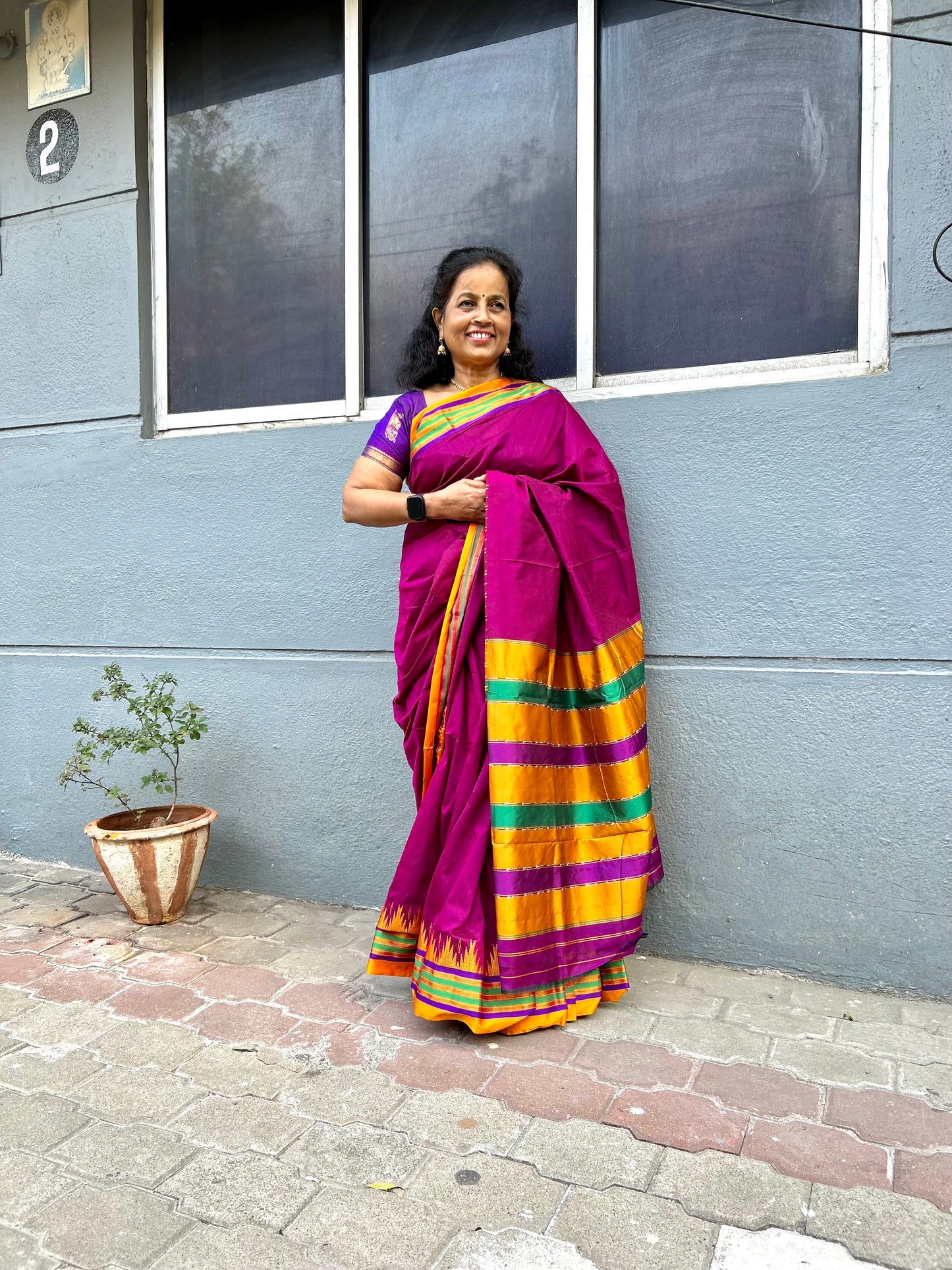 Isha Ilkal Cotton Saree