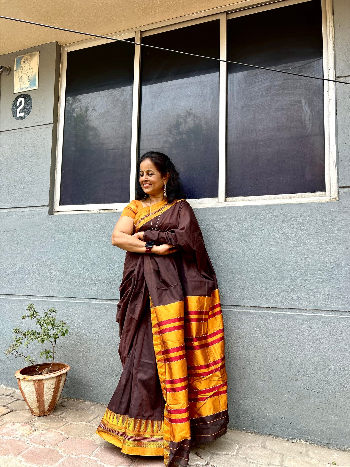 Isha Ilkal Cotton Saree
