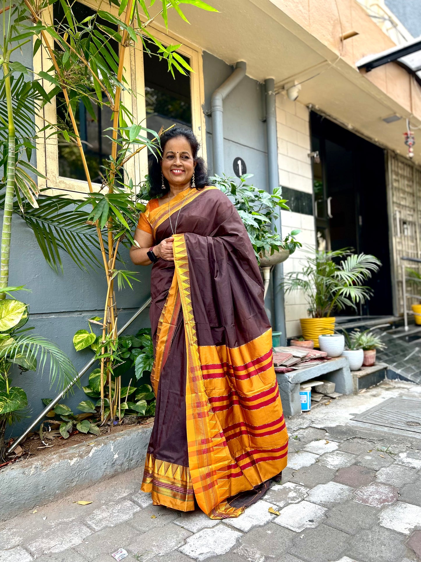Isha Ilkal Cotton Saree
