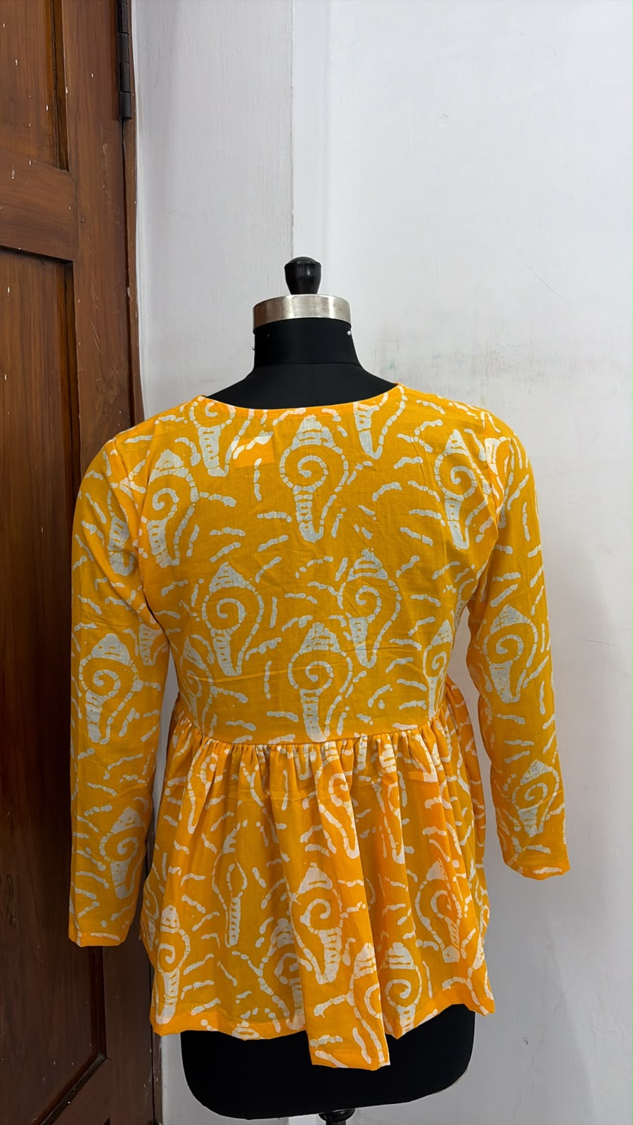 Florence Bloom Peplum Top