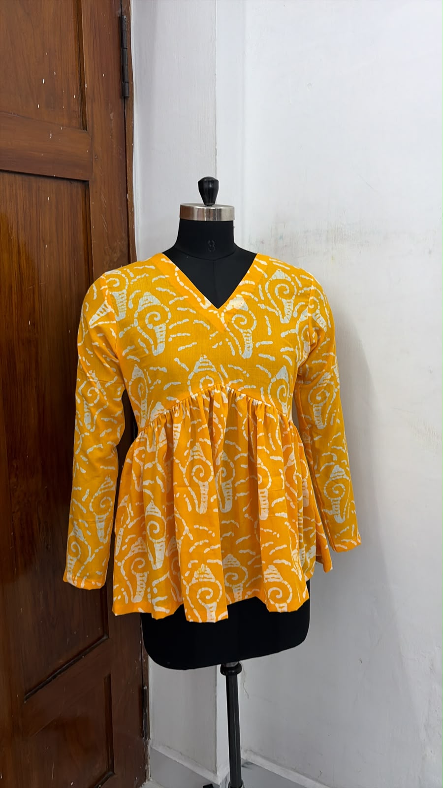 Florence Bloom Peplum Top