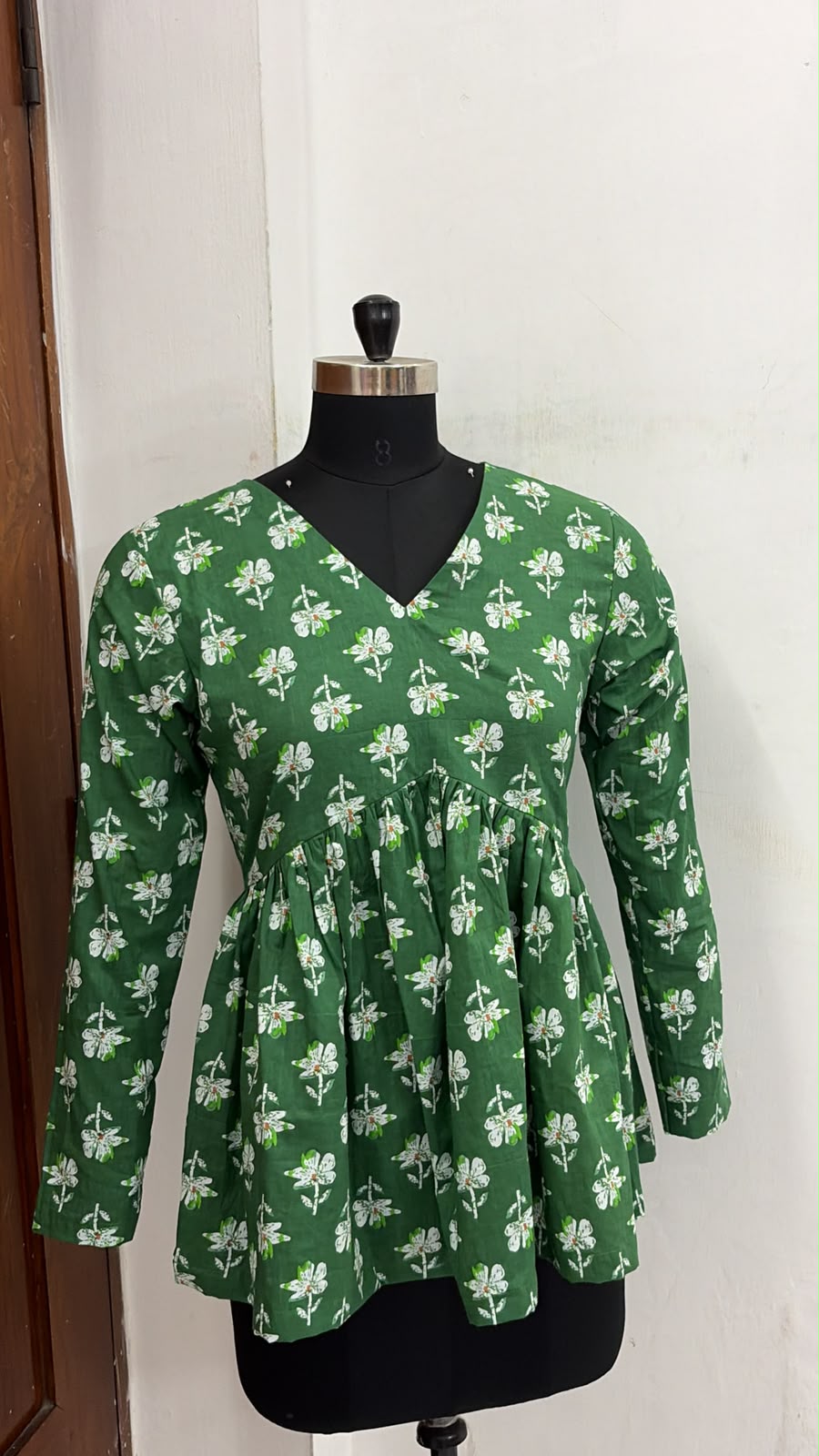 Florence Bloom Peplum Top