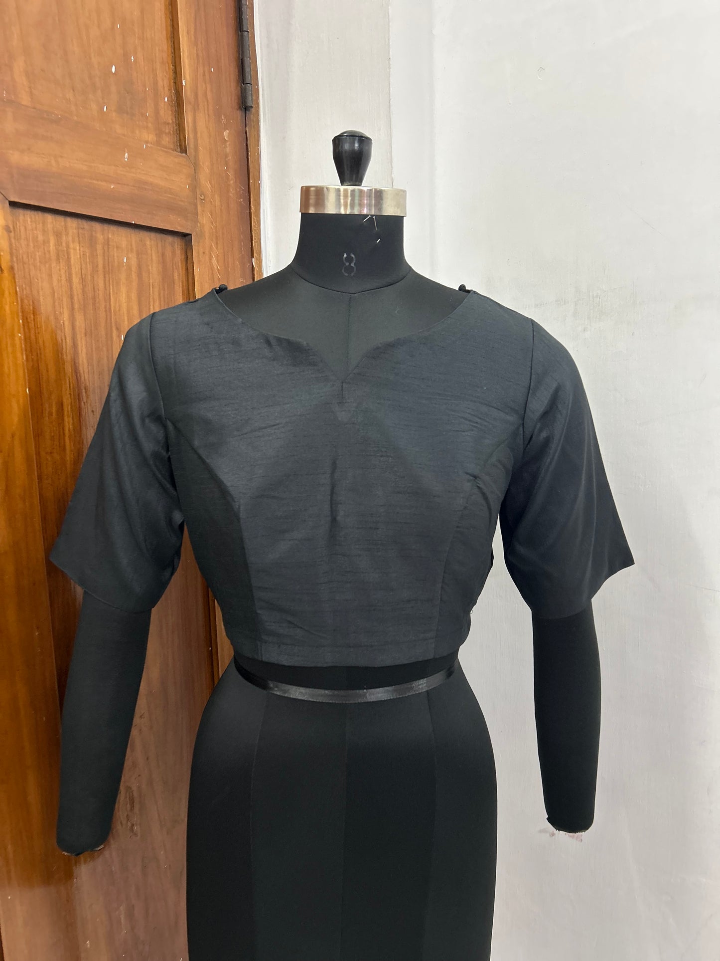 Boondhi Button Detailed Blouse