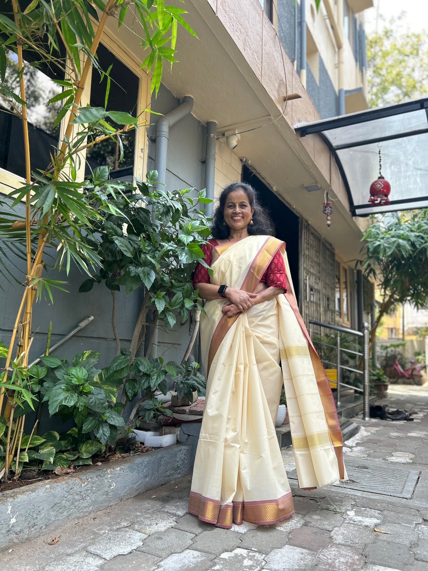 Kamakshi Cotton Blend Sarees