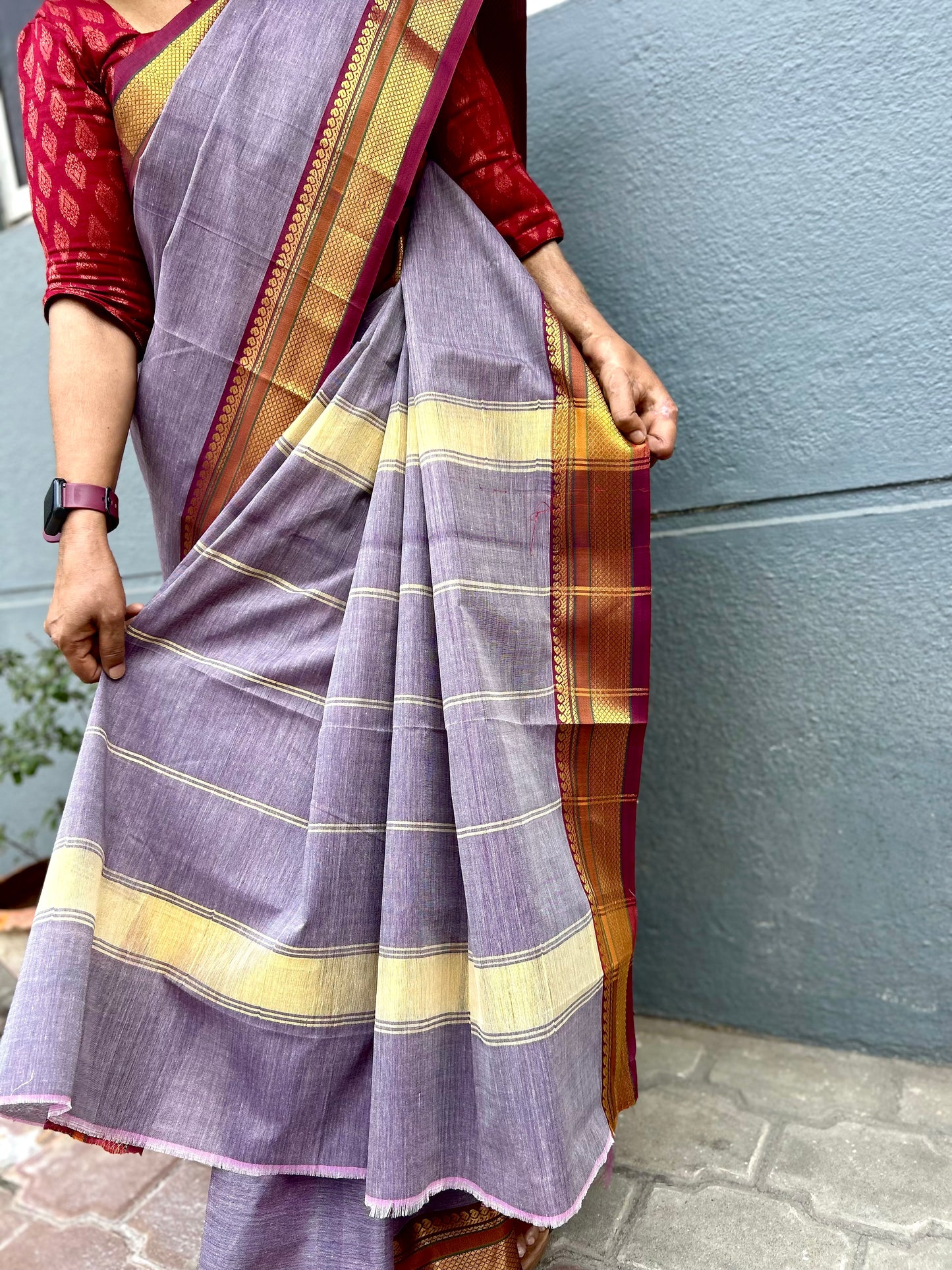 Kamakshi Cotton Blend Sarees