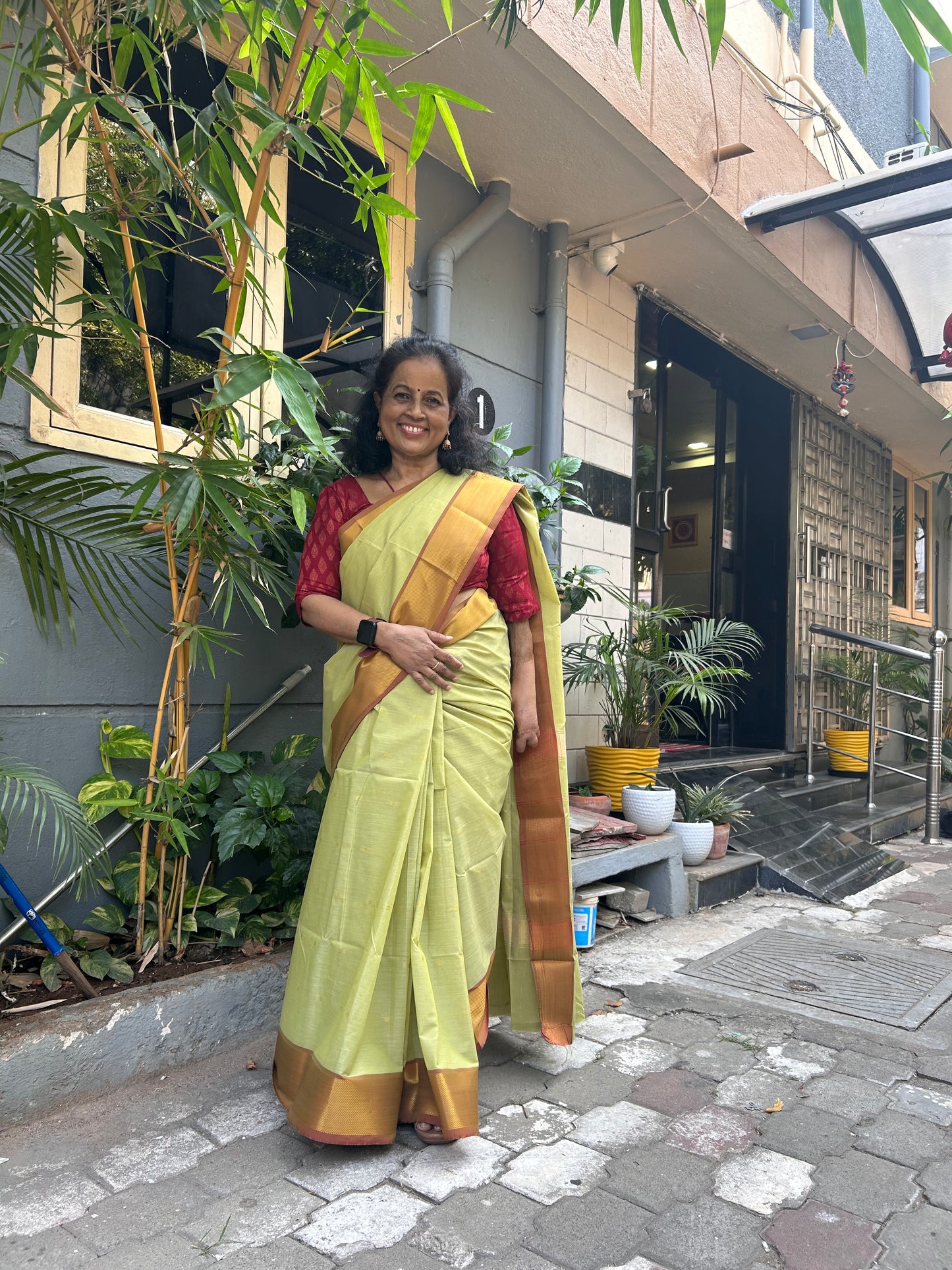 Kamakshi Cotton Blend Sarees
