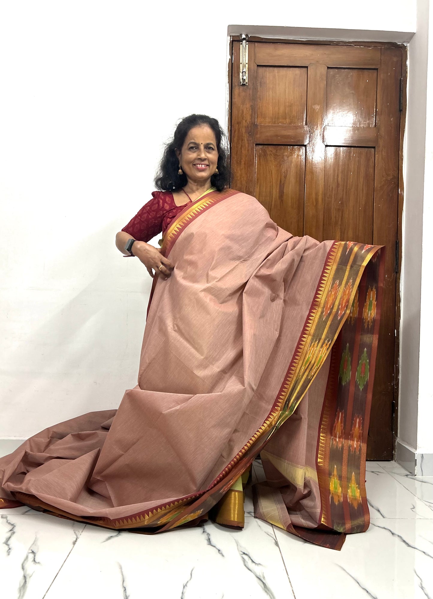 Kamakshi Cotton Blend Sarees