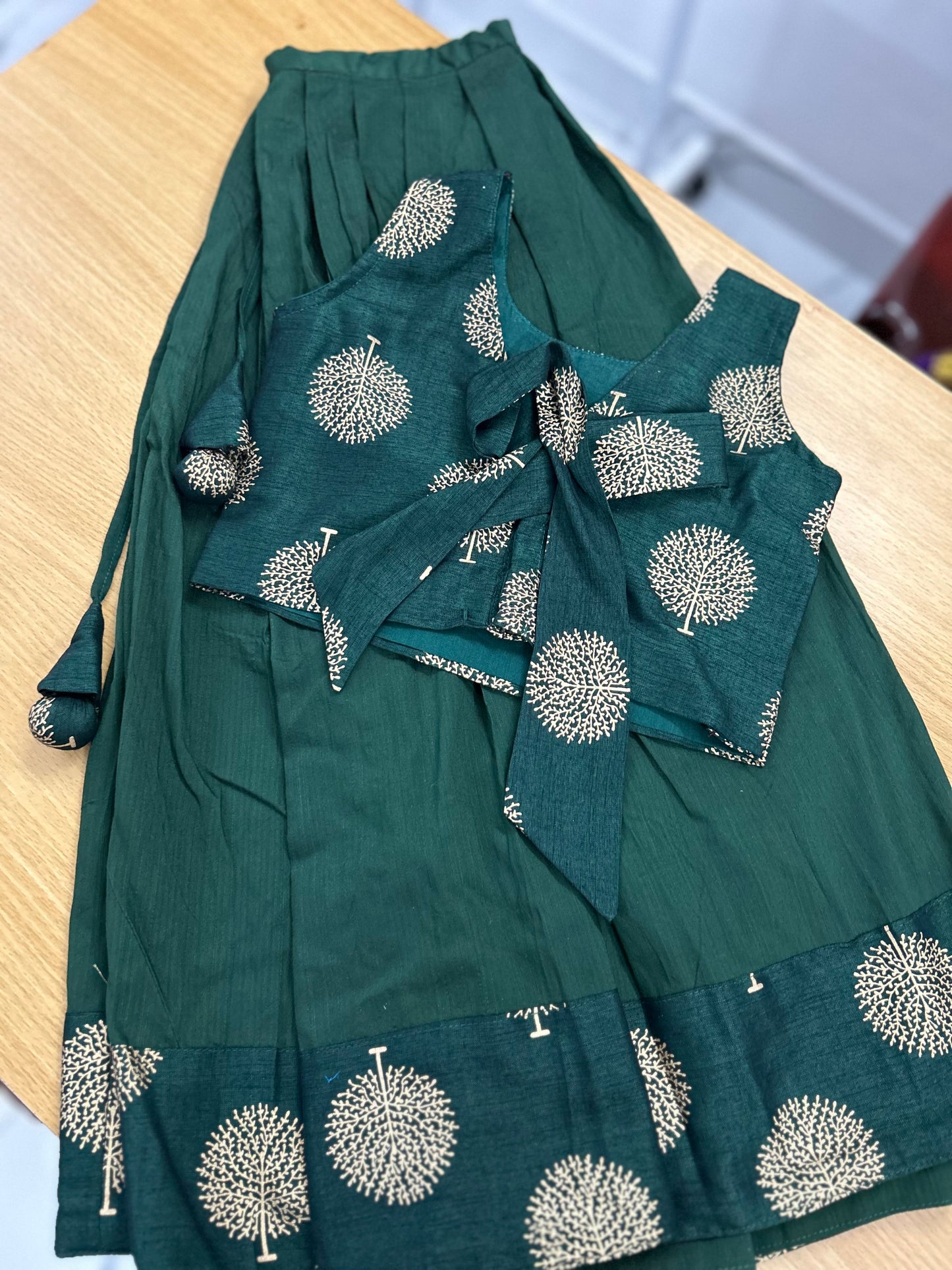 Kids Festive skirt top