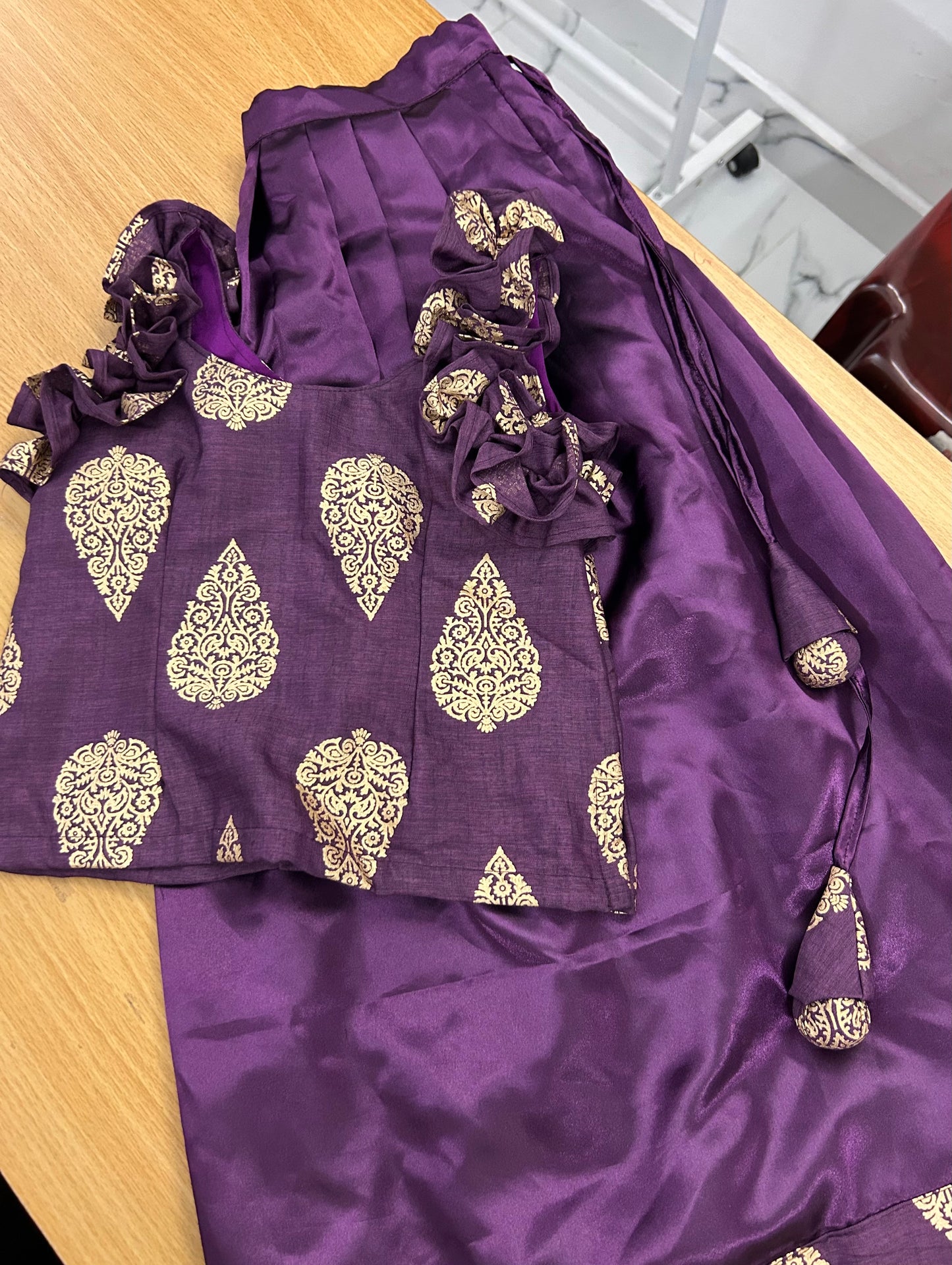 Kids Festive skirt top