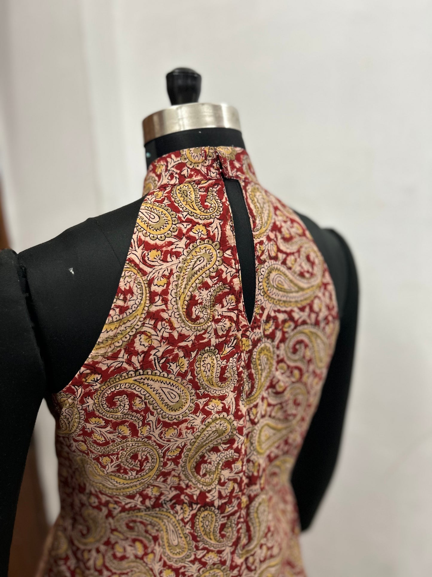 The Valencia Cotton Halter Dress