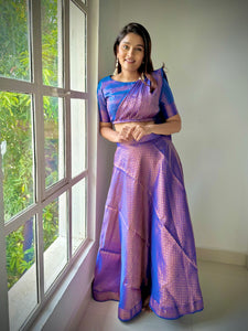 Banarazi Predraped  Saree