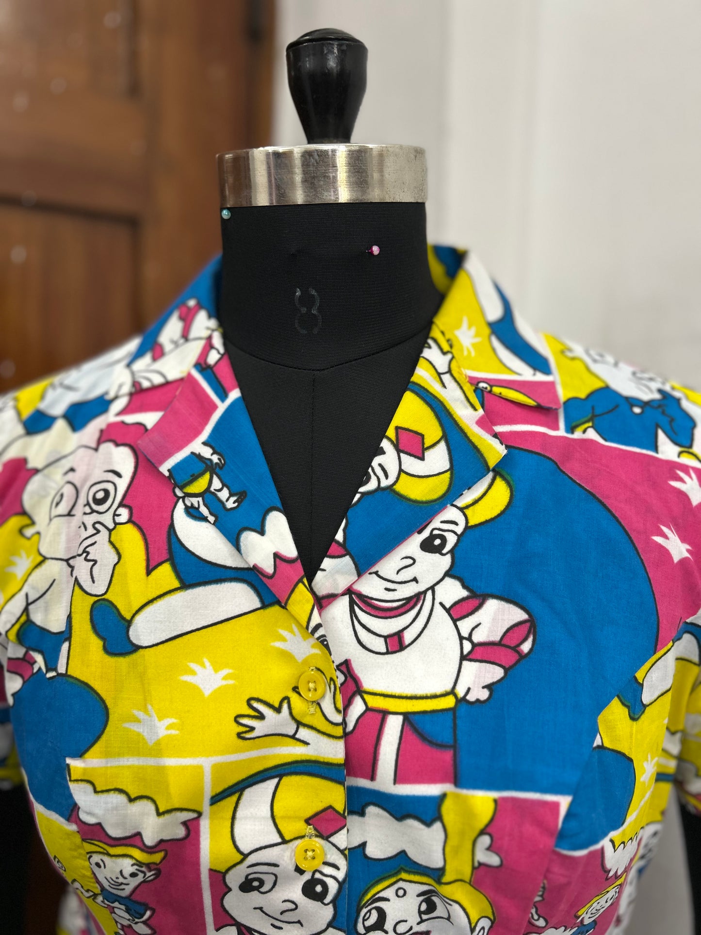 Jaipur Chota Bheem Printed Idi Dress