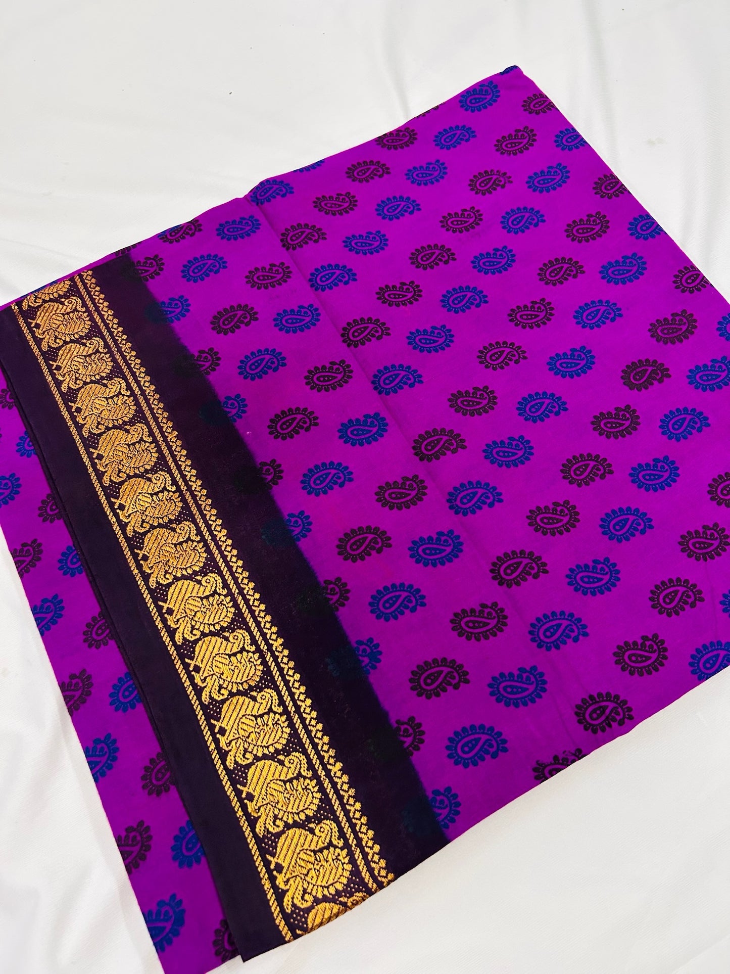 Madurai Sungudi Coords with sleeves