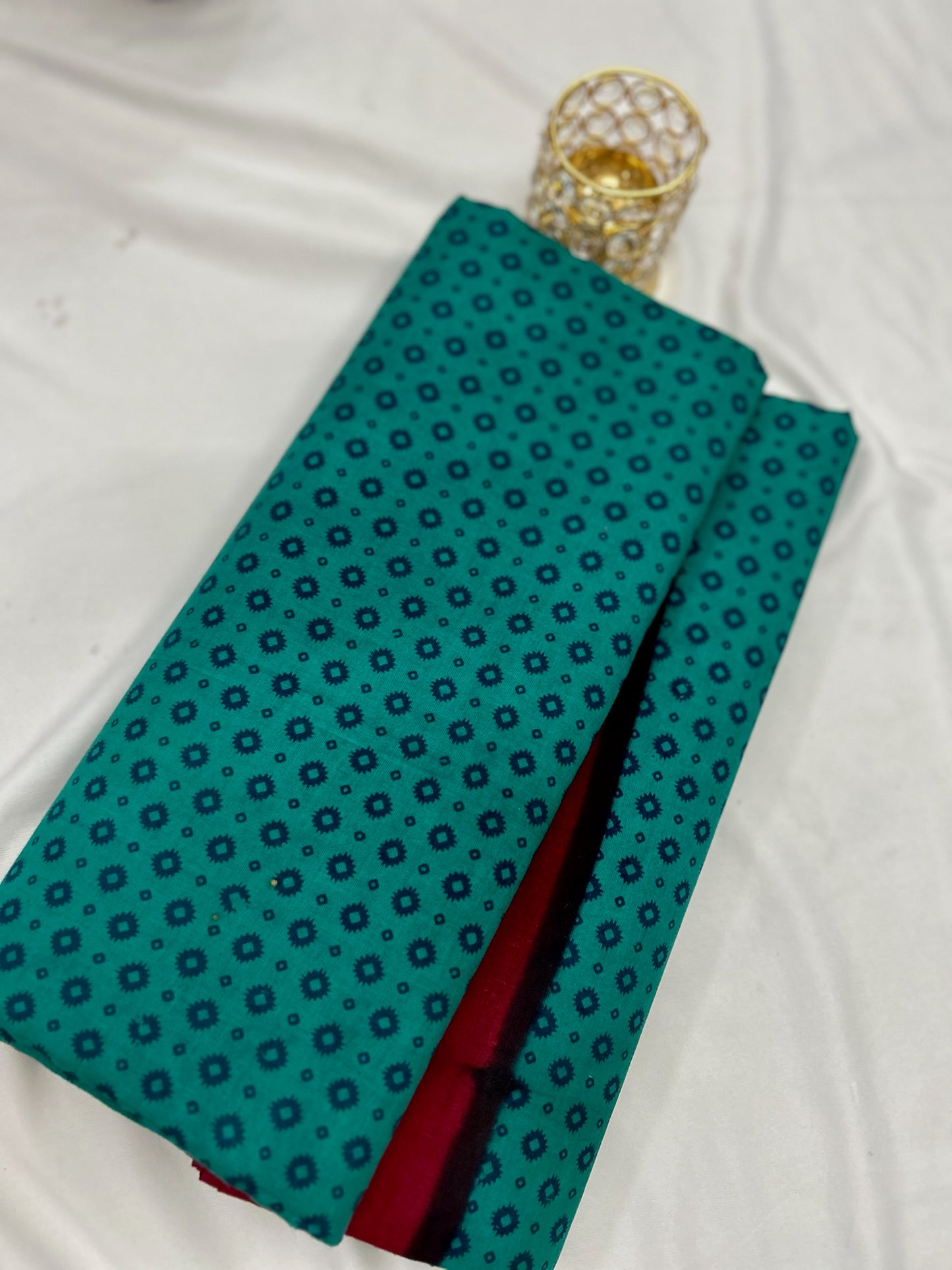Madurai Sungudi Coords with sleeves