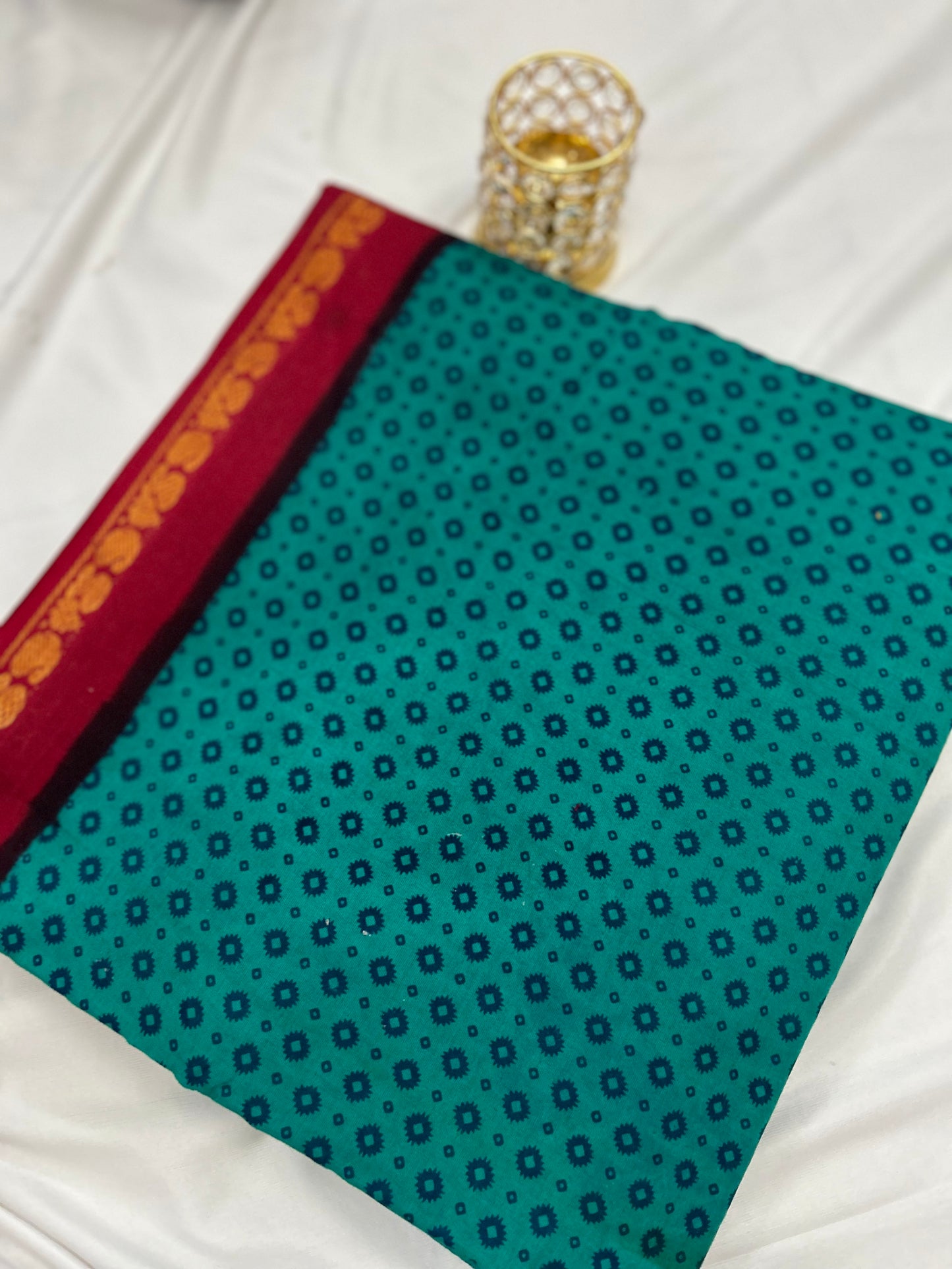 Madurai Sungudi 9 yards Saree