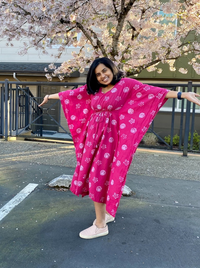 Casablancan Knee length  Kaftan