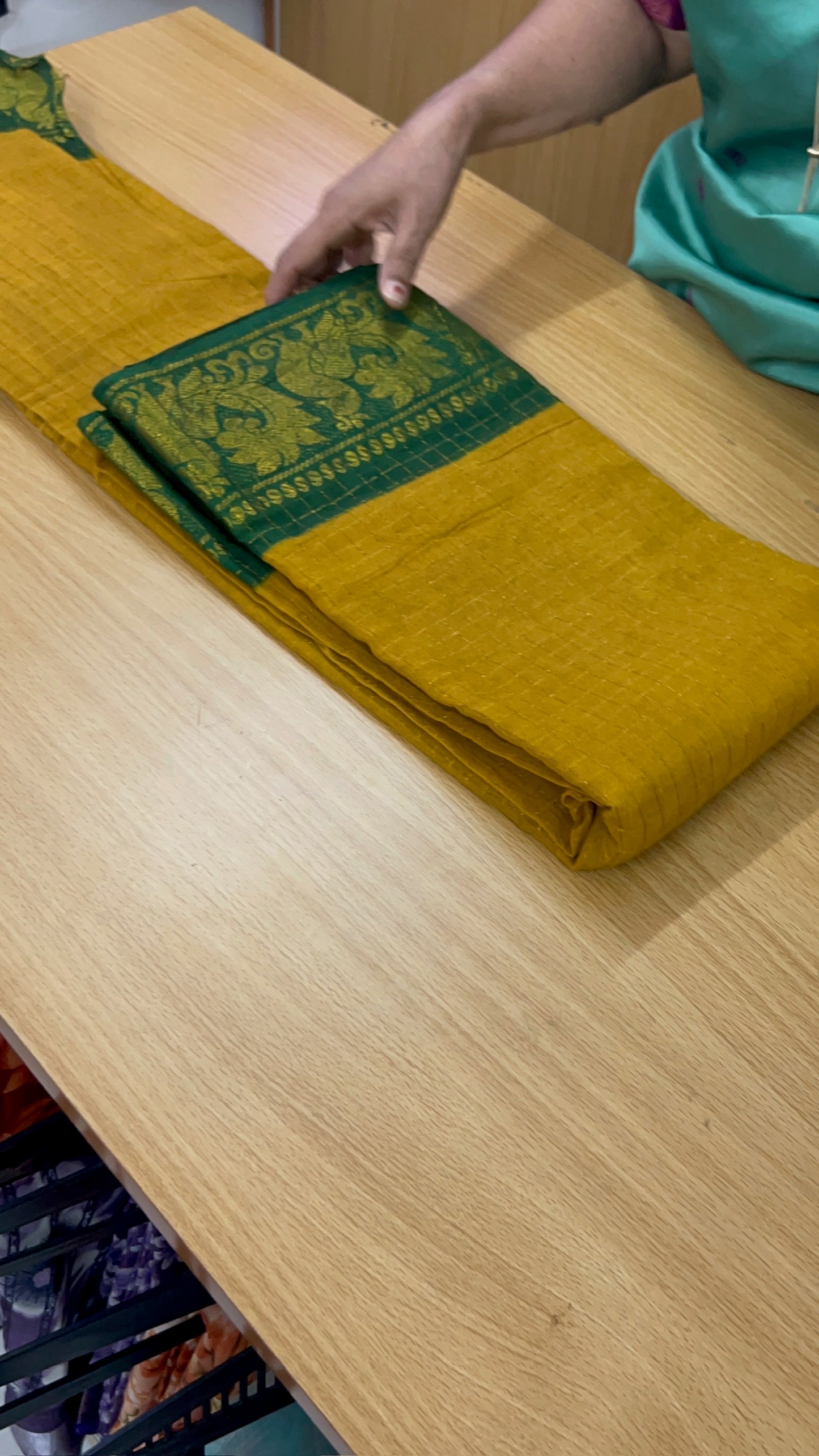 Madhurai Meenakshi Zari Check Sungudi Saree