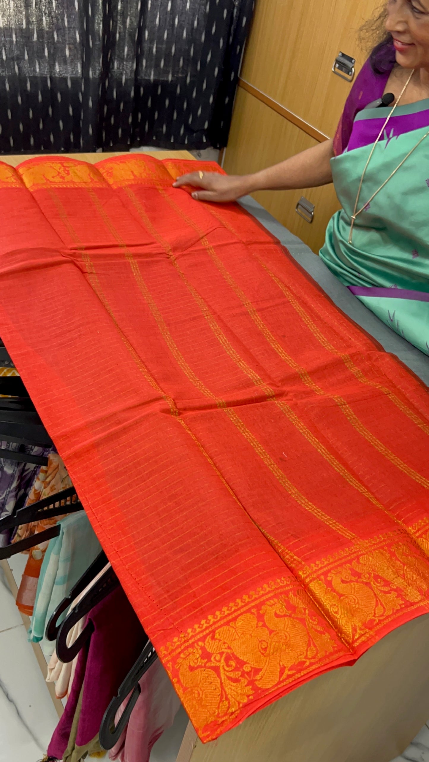 Madhurai Meenakshi Zari Check Sungudi Saree