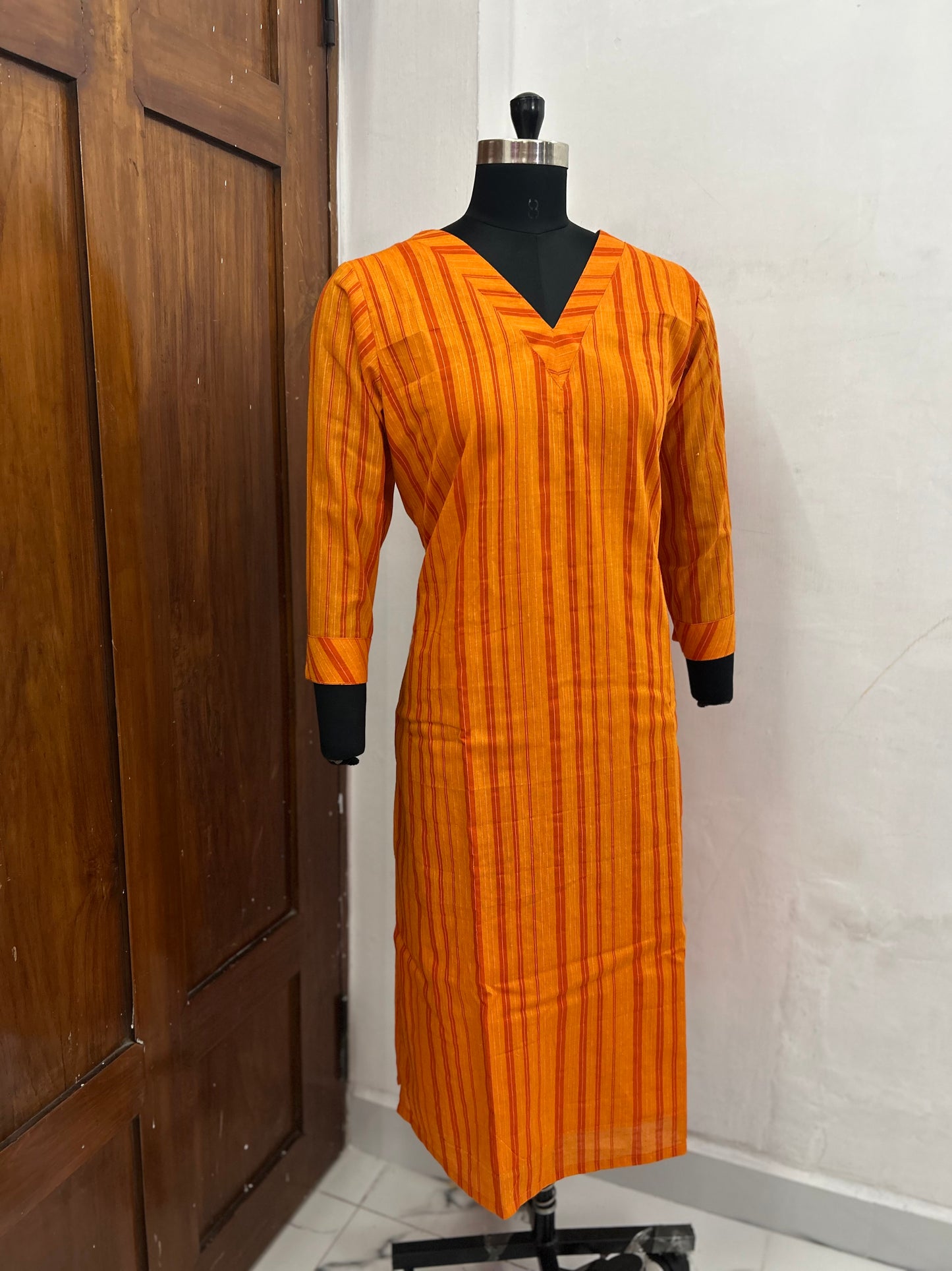 Incredible India Long Kurta V neck