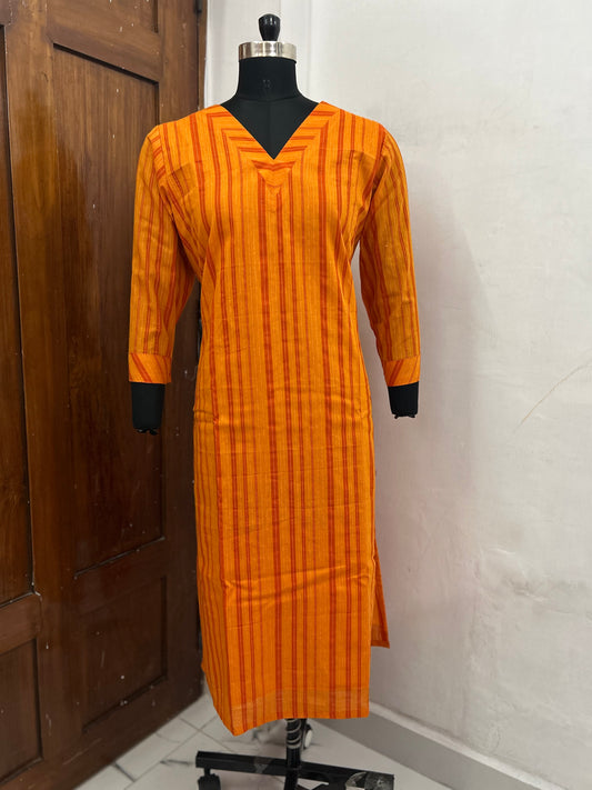 Incredible India Long Kurta V neck