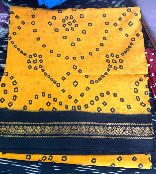 Meenakshi Workwear Sungudi Saree