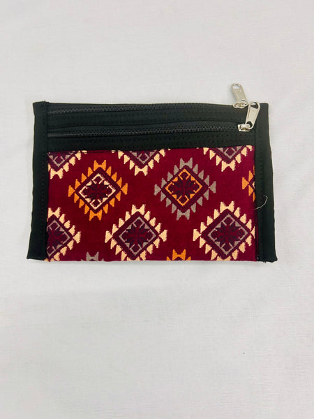 Double Zipper Pouch Small Color Shades