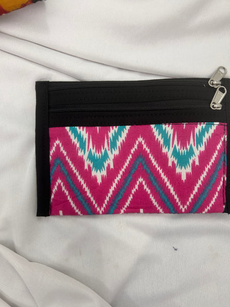 Double Zipper Pouch Small Color Shades