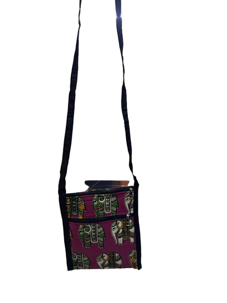 Mini sling bag -ll with side zipper