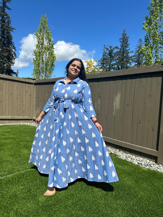 Manhattan Boss Lady Maxi Shirt Dress