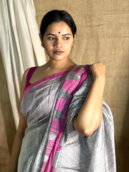 Amrutha Khadi Silk Woven Saree III