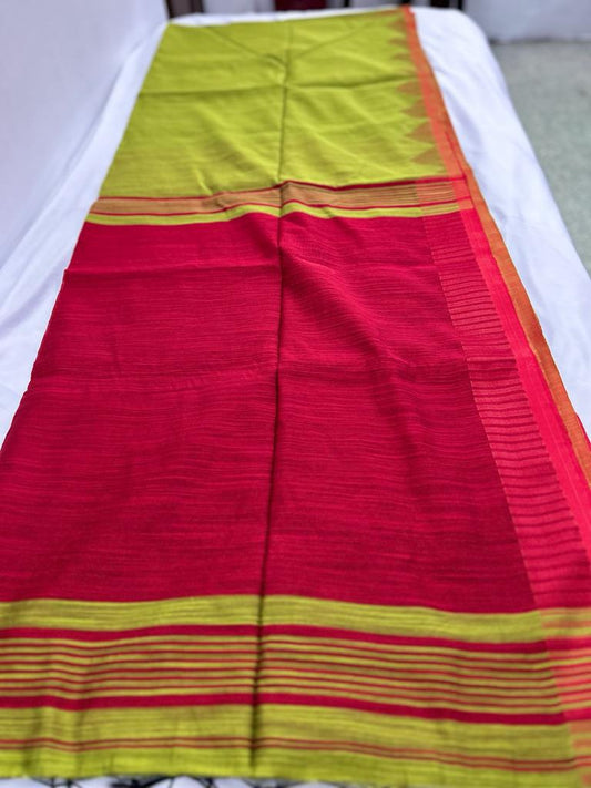 Amrutha Khadi Silk Woven Saree