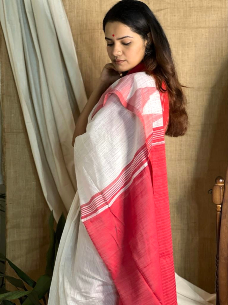 Amrutha Khadi Silk Woven Saree