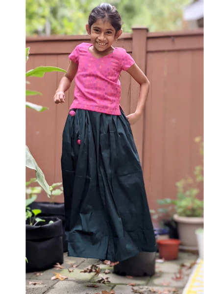 Kids Skirt Set - Silk Cotton