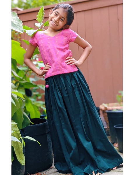 Kids Skirt Set - Silk Cotton