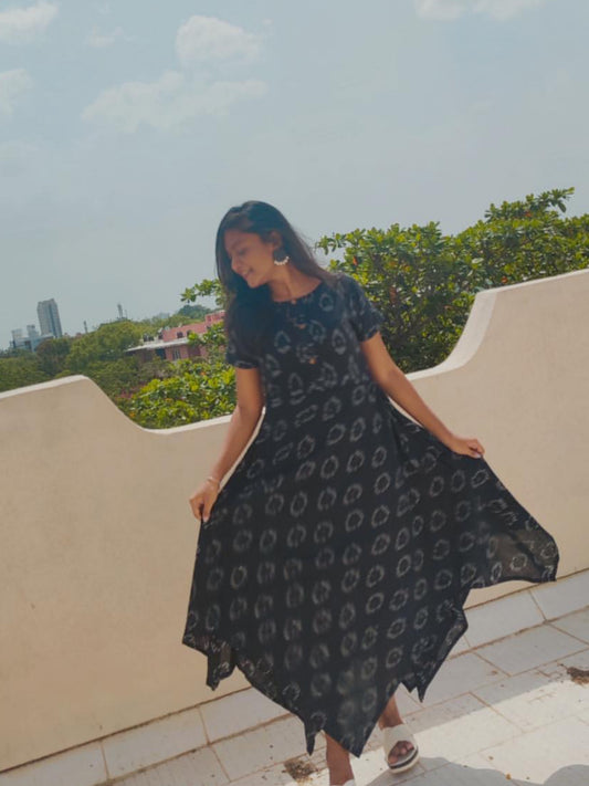 Great Wall Zigzag Maxi Dress