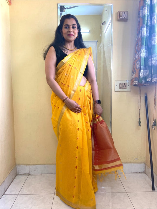 Amrutha Cotton Silk Saree